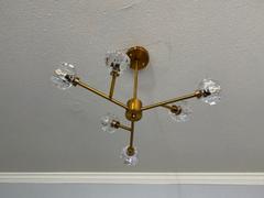 Moooni LIGHTING 6 Lights Sputnik Globe Crystal Chandelier Review