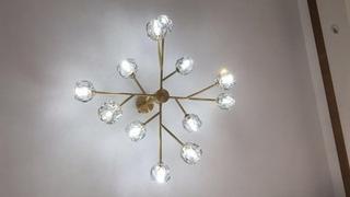 Moooni LIGHTING 12 Lights Sputnik Globe Crystal Chandelier Review