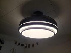 Moooni LIGHTING Modern Black Ceiling Fan With Light Review