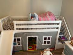 Max & Lily Twin Low Loft with Stairs and Slide with Curtains Review