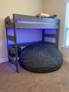Max & Lily Modern Farmhouse Twin-Size High Loft Bed Review