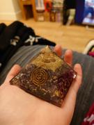 The Psychic Tree Amethyst With Copper Quartz Orgone Pyramid (7cm) Review