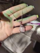 The Psychic Tree Rose Quartz Heart & Oval Pendant With Chain Review