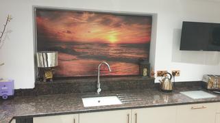 Art Fever Sunset over the North Sea Printed Picture Photo Roller Blind - RB572 Review