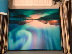 Art Fever Aurora borealis Norway Northern Lights Image Printed Roller Blind - RB968 Review