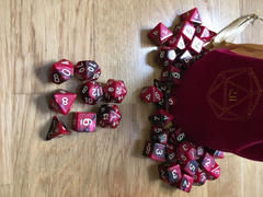Paladin Roleplaying 'Blood God' Red and Brown Dice - Expanded Polyhedral Set With Extra D20 Review