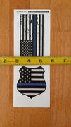 Thin Blue Line Shop Thin Blue Line American Flag Shield Sticker Review