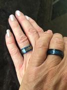 Thin Blue Line Shop Thin Blue Line Blue Celtic Inlay Ring With Dragon Black Edges Review