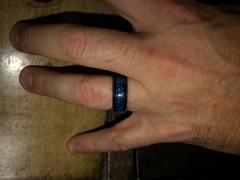 Thin Blue Line Shop Thin Blue Line Blue Celtic Inlay Ring With Dragon Black Edges Review