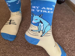 AlwaysFits.com My Ass Is Tired Women's Crew Socks Review