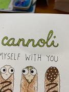 AlwaysFits.com I Cannoli See Myself With You Card Review