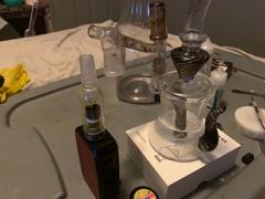 The Herb Cafe Divine Tribe v4 Vortex Glass Water Pipe Adapter Review