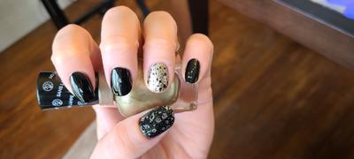 Maniology Artist Collaboration: Kelli Marissa (BM-XL213) - Nail Stamping Plate Review