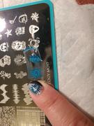Maniology Rebel Yell: Radio Riot (m017) - Nail Stamping Plate Review