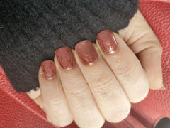 Maniology Sweater Weather Collection: Mocha Java (B260) - Metallic Mauve Brown Stamping Polish Review