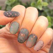 Maniology Sweater Weather Collection: Mocha Java (B260) - Metallic Mauve Brown Stamping Polish Review