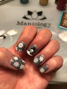Maniology Kawaii Christmas: Deck the Halls (m040) - Nail Stamping Plate Review