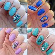 Maniology Artist Collaboration: Vics_Nails (M021) - Nail Stamping Plate Review