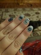 Maniology Negative Space: Starry Night (m024) - Nail Stamping Plate Review
