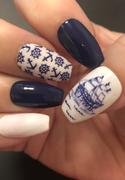Maniology Shibori (B265) - Navy Blue Cream Review