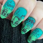 Maniology Ducky (B280) - Light Green Stamping Polish Review
