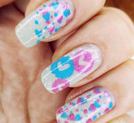 Maniology Wild Wings (B294) - Hot Pink Duochrome Stamping Polish Review