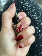 Maniology Darkest Night: Evil Eye (B308) Metallic Scarlet Red Stamping Polish Review