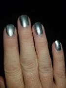 Maniology Pewter (B323) - Silver Stamping Polish Review