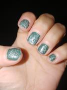 Maniology Greenhouse (B328) - Dusty Green Stamping Polish Review