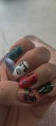 Maniology X-Mas Nightmare: Sandy Claws (m166) - Nail Stamping Plate Review