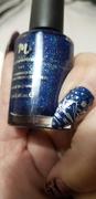 Maniology Moods: Sassy (P103) - Navy Blue Scattered Holographic Shimmer Nail Polish Review