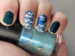 Maniology Retrograde (B363) - Duochrome Light Blue Sheer Stamping Polish Review