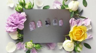 Maniology Occasions XL: Ladies' Night (m238) - Nail Stamping Plate Review