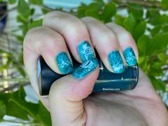 Maniology Glass (B371) - Sheer Tint Teal Green Stamping Polish Review