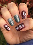 Maniology Haunted House (m242) - Nail Stamping Plate Review