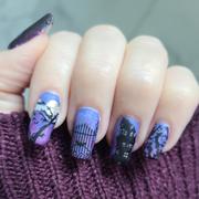 Maniology Haunted House (m242) - Nail Stamping Plate Review