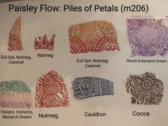 Maniology Paisley Flow: Piles of Petals (m206) - Nail Stamping Plate Review