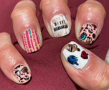 Maniology Winter Occasions: Happy Hanukkah (m263) - Nail Stamping Plate Review