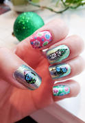Maniology Christmas Party Animals (m261) - Nail Stamping Plate Review