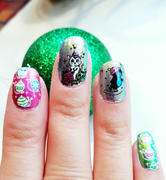 Maniology Christmas Party Animals (m261) - Nail Stamping Plate Review