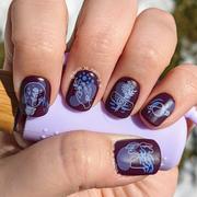 Maniology Special FX: Blips & Blobs (m259) - Nail Stamping Plate Review