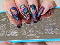 Maniology Dancing Dinos (m281) - Nail Stamping Plate Review