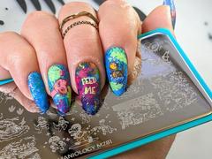 Maniology Dancing Dinos (m281) - Nail Stamping Plate Review