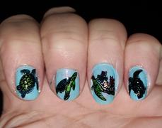 Maniology SFAC - Sea Turtle Conservancy Nail Stamping Bundle Review