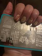 Maniology Special FX: Brushwork (M298) - Nail Stamping Plate Review