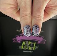 Maniology Black Widow (M316) - Nail Stamping Plate Review