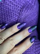 Maniology Casting Spells: Hex (B446) - Purple Holo-Sanded Stamping Polish Review