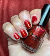 Maniology Queen of Hearts (P146) - Red Sheer Nail Polish Review