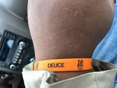 Deuce Brand Deuce Baller Wristband - Orange Review