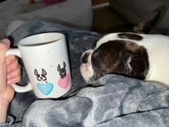 French Bulldog Love BACKORDER // Sweethearts - French Bulldog Coffee Mug 15 oz Review